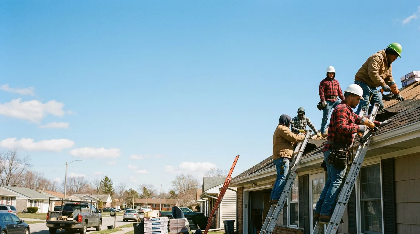 Roofing in Moravia, IA near me